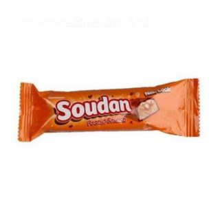غندورسودان لوح شوكولاتة بالفول السوداني 30 جرام