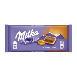 ميلكا شوكولاتة كراميل 100 جرام