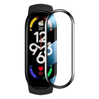 Fitme 4 قطع حماية شاشة PMMA 3D لـ Xiaomi Mi Band 7