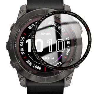 Fitme واقي شاشة ثلاثي الابعاد 4 قطع لجهاز Garmin Fenix 7x