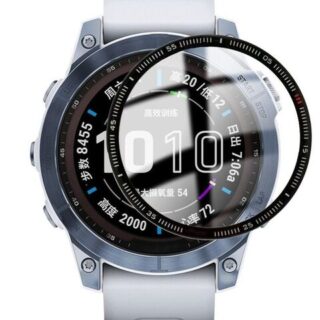 Fitme 4 قطعة واقي شاشة ثلاثي الأبعاد لـ Garmin Fenix 7