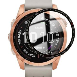 Fitme 4 قطع واقي شاشة ثلاثي الأبعاد لـ Garmin Fenix 7s