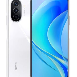 Huawei هاتف نوفا Y70 ثنائي الشريحة باللون الأبيض اللؤلؤي ، وذاكرة وصول عشوائي (RAM) سعة 4 جيجابايت – إصدار الشرق الأوسط