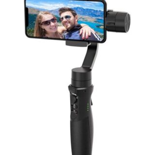 Hohem ISteady Mobile+ 3-Axis Handheld Smartphone Gimbal، أسود