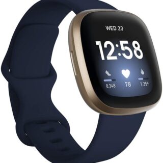 ساعة فيتبيت، موديل فيرسا 3 ( 3 Fitbit Versa) كحلي