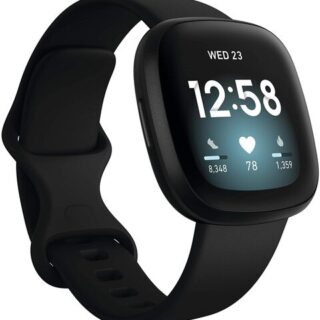 ساعة فيتبيت، موديل فيرسا 3 ( 3 Fitbit Versa) اسود