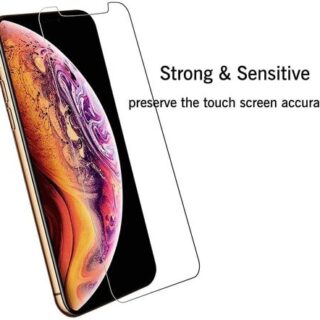 ايفون X / ايفون Xs, iPhone X / iPhone Xs , لاصق حماية شاشة زجاجي ضد الصدمات و الخدوش