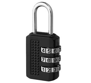 Padlock, grey