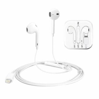 Bluetooth Earbud For Apple iPhone Xs/XR/XS Max/7/7 Plus/8/8Plus/X أبيض