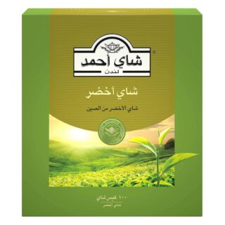 شاي احمد – شاي أخضر فاخر – 100 كيس شاي