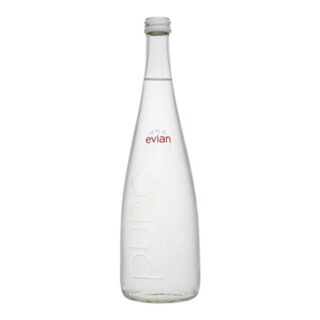 إيفيان مياه معدنية طبيعية 750 مل عبوة زجاجية
