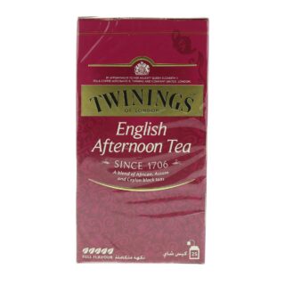 تويننغز شاي بعد الظهر الإنجليزي 25 كيس × 2 جرام