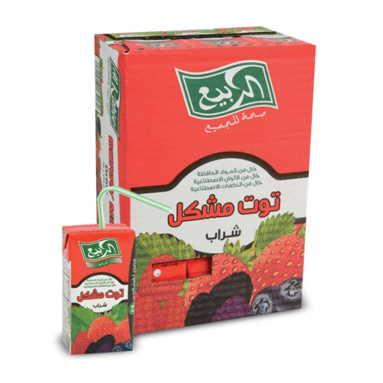 الربيع شراب توت مشكل 125 مل × 18