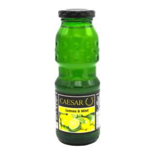 سيزر عصير ليمون نعناع وفواكه  مشكلة بدون سكر مضاف 250 جرام
