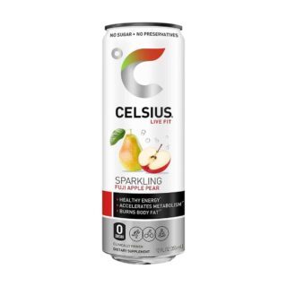 ,سيلسيوس ,مشروب اللياقة البدنية كمثرى التفاح – 355 مل (