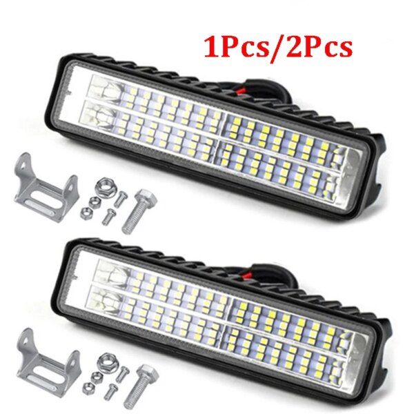 1/2 قطعة LED المصابيح الأمامية ل السيارات دراجة نارية شاحنة قارب جرار مقطورة الطرق الوعرة عارض مصابيح مصابيح كشاف صغيرة الحجم القيادة الضباب مصباح
