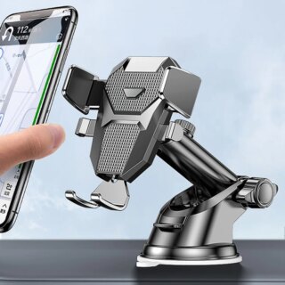 2023 جديد عالمي مصاصة حامل هاتف السيارة 360 درجة الزجاج الأمامي لوحة سيارة خلية المحمول دعم قوس للهواتف الذكية 4.0-7 بوصة