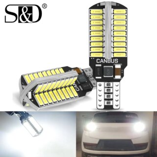 2 قطعة في Canbus T15 W16W 921 912 T16 902 LED لمبات 72 قطعة 4014SMD السوبر مشرق 3000LM سيارة كشافات خلفية للسيارة-أبيض 6000K الأبيض 12V