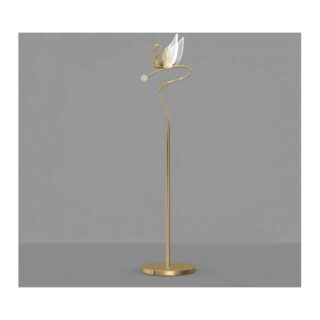 C M E Swan duck floor lamp