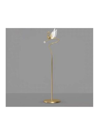 C M E Swan duck floor lamp
