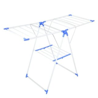 Taimi Clothes Dryer Rack White And Blue 133x58x95cm