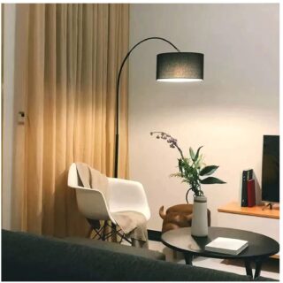 Arabest Floor Lamp for LED Stand Vintage Arc Pole Light with Remote Control for Living Room Office Bedroom