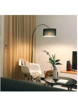 Arabest Floor Lamp for LED Stand Vintage Arc Pole Light with Remote Control for Living Room Office Bedroom