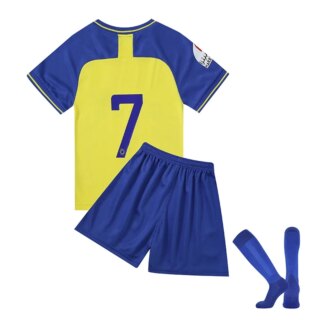 قمصان كرة القدم للأولاد والبنات ، الزي الرسمي للتدريب للشباب والقمصان والسراويل القصيرة مجموعة من 3 ، رونالدو ميسي ، #7 ، #10