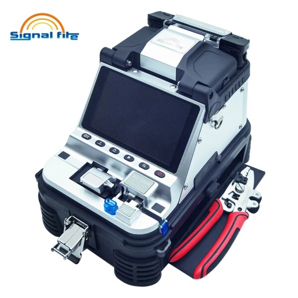 Signal Fire AI-9 AI-8C AI-6C AI-6A إشارة النار متعددة اللغات الألياف البصرية الانصهار جهاز الربط FTTH الألياف الربط