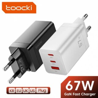 مجموعة AliExpress شاحن 67W GaN USB C شحن سريع 65 واط QC4.0 PD 45 واط USB C سريع USB 15