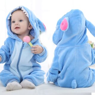 ثوب فضفاض للأطفال ملابس Kigurumi شتوية بغرز للفتيات الأولاد الصغار بذلة على شكل حيوانات ملابس الرضع بيجامات أطفال ملابس نوم للأطفال