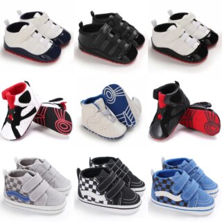 أحذية رياضية للأطفال حديثي الولادة والأولاد والبنات أحذية المشي الأولى المطبوعة أحذية للرضع والأطفال المضادة للانزلاق أحذية للأطفال قبل المشي