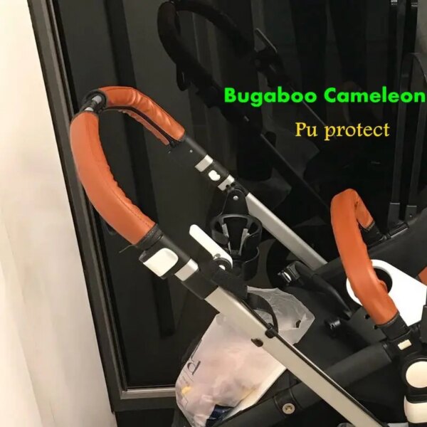 عربات الأطفال غطاء مقبض ل Bugaboo Cameleon 1 2 3 زائد عربة اكسسوارات بو واقية مسند الذراع يغطي التخصيص