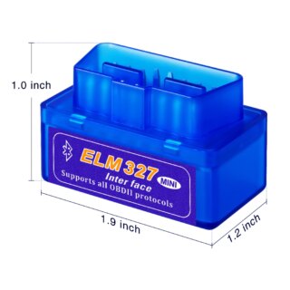 ELM327 Mini V2.1 كاشف بلوتوث OBD بلوتوث سيارة عطل كاشف OBD2 سيارة تشخيص أداة ل أندرويد/ويندوز