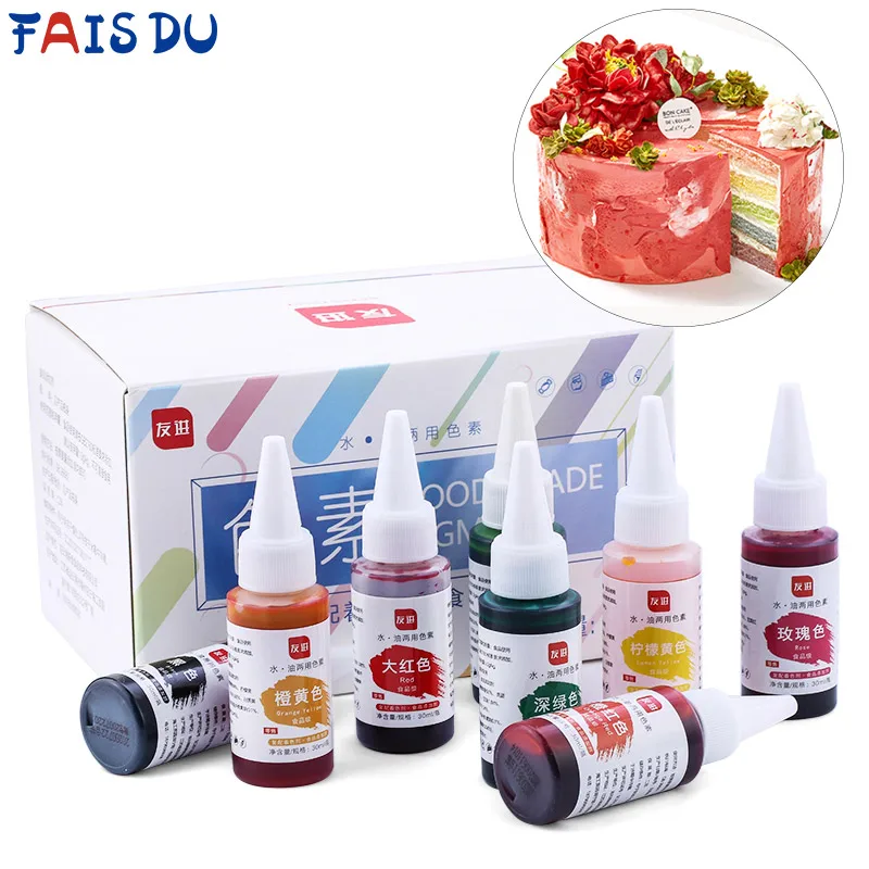 فيس دو-طقم تلوين الكعك ، اصنع بنفسك أدوات تزيين الكيك ، صبغة طبيعية للمعجنات ، الخبز ، الصبغات ، اكسسوارات المطبخ ، 10 مللي ، 4 قطعة ، 10 قطعة