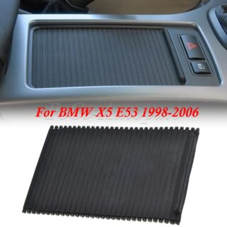 غطاء وحدة التحكم المركزية للسيارة ، حامل أكواب الماء ، ستارة ، BMW X5 ، E53 ، 1998-2006 ، 51168408026 ، 51168402941 ، جديد