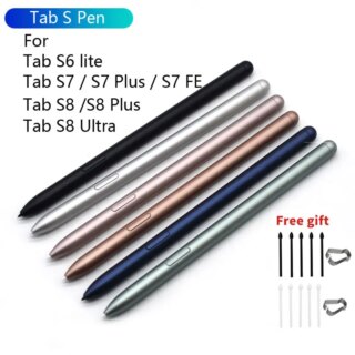 لسامسونج اللوحي Stylus S القلم ل Tab S6 لايت S6lite S7FE S7 S7Plus S8 S8Plus S8 الترا اللمس رسم القلم نشط القلم شعار