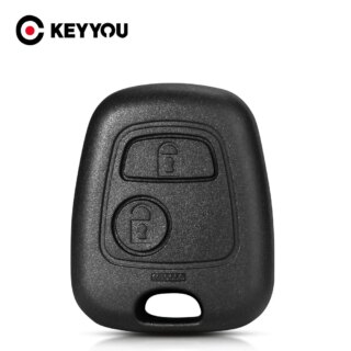 KEYYOU استبدال 2 زر عن بعد فارغة مفتاح غطاء حالة فوب لسيتروين C1 C2 C3 C4 كسارا بيكاسو السيارات سيارة مفتاح القضية قذيفة