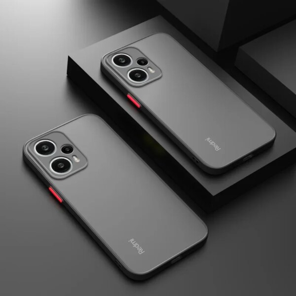 ماتي سيليكون لينة الهجين الغطاء الخلفي ، الفاخرة ، الصلب ، شاومي ، Redmi نوت 12 ، توربو ، 11 ، 11S ، 10 ، 10S ، 9 ، 9S ، برو ، 10A ، 10C ، 9A ، 9C