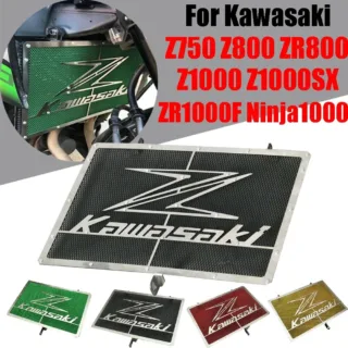 غطاء حماية شبكة المبرد للدراجات النارية ، واقي غطاء الشواية لـ Kawasaki Z750 ، Z800 ، ZR800 ، Z1000 ، SX ، Z1000SX ، ZR1000F ، Z 750 ، Ninja 1000