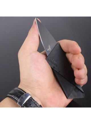 شاربدو سكين فواكه قابلة للطي بتصميم بطاقة ائتمان أسود 8.6Ø³Ù†ØªÙŠÙ…ØªØ±