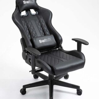 سويتش Ragnar High Quality New Design Breathable Gamer’s Full Reclining Adjustable Office Gaming Chair 5934BK Black