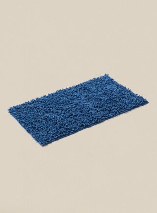 إيست من نون دواسة حمام شاجي مضادة للانزلاق، مقاس 60 × 100 سم، لون أزرق داكن أزرق داكن