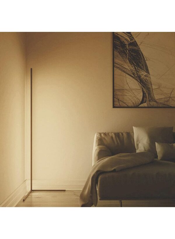 شو وو مصباح زاوية بضوء LED مع جهاز تحكم عن بعد متعدد الألوان 55×13.78بوصة