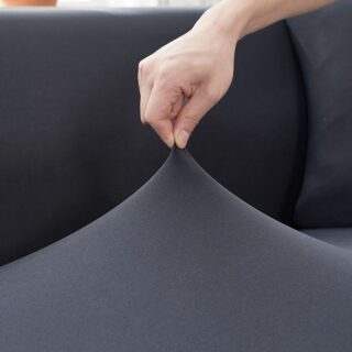 شاربدو L-Shaped Sofa Cover Grey 235x300cm