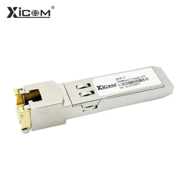 SFP إلى RJ45 وحدة جيجابت التكيف البصري وحدة 1000BASE-T النحاس SFP متوافق مع سيسكو/Mikrotik إيثرنت البصرية التبديل