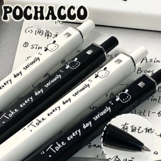 Sanrio Pochacco هلام القلم الكرتون الصحافة القلم الكتابة توقيع أداة طالب Kawaii القرطاسية 0.5 مللي متر أقلام محايدة اللوازم المكتبية