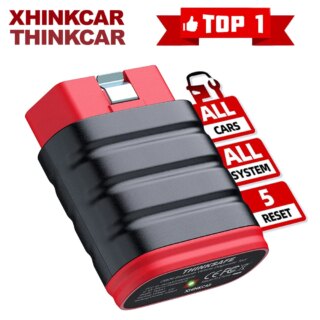 Thinkcar Thinksafe OBD2 بلوتوث الماسح الضوئي رمز القارئ سيارة جميع نظام مسح 5 إعادة تعيين OBD 2 أدوات تشخيص السيارات PK Thinkdiag