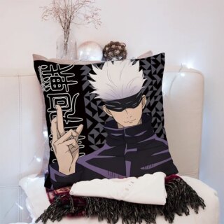 ZENGIA أنيمي Jujutsu Kaisen كيس وسادة جوجو ساتورو يوجي إتادوري سوكونا وسادة غطاء الوسادة Dakimakura رمي كيس وسادة