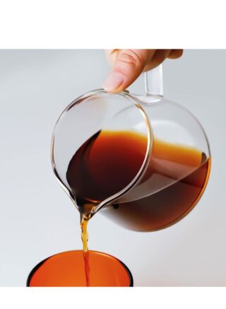 ميبرو سيرفر ابريق تقديم القهوة زجاجي سعة 650 مل